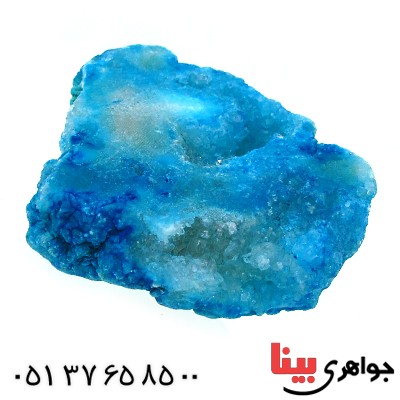 سنگ کریستال جیود آبی درشت سنگ درمانی _کد:12285