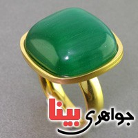 انگشتر سنگ ماه (مون استون) زنانه درشت انگشتر سنگ ماه (مون استون) زنانه درشت