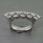 انگشتر الماس سوئیسی برند SPN _کد:۲۰۴۶۲