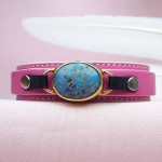 دستبند فیروزه تبتی خاص و زیبا _کد:۳۱۶۸۷