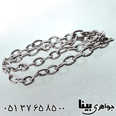 زنجیر نقره مردانه حلقه ای درشت زیبا