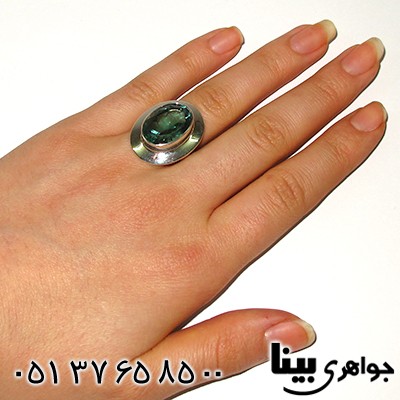 انگشتر توپاز زنانه درشت _کد:7663