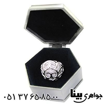 جعبه جواهر فلزی مدل silver طرح گلستان _کد:8107