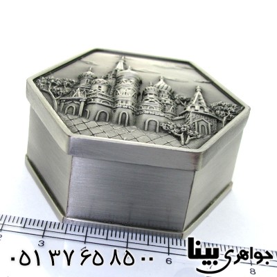 جعبه جواهر فلزی مدل silver کرملین 