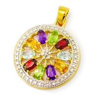خرید اینترنتی گردنبند چند جواهر زنانه مانی ایتالیایی مدل غوغا _کد:9298 گردنبند چند جواهر زنانه مانی ایتالیایی مدل غوغا _کد:9298