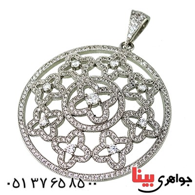 گردنبند نقره میکروستینگ درجه یک درشت سلطنتی زنانه _کد:9547