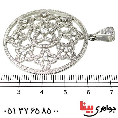 گردنبند نقره میکروستینگ درجه یک درشت سلطنتی زنانه _کد:9547