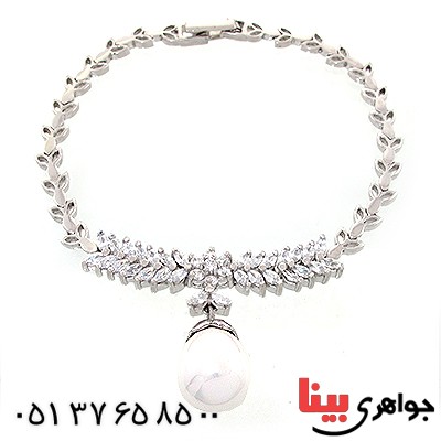 دستبند مروارید زنانه مجلسی و شیک _کد:10874