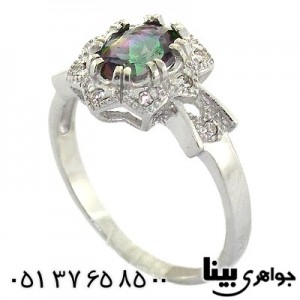 انگشتر توپاز زنانه۱