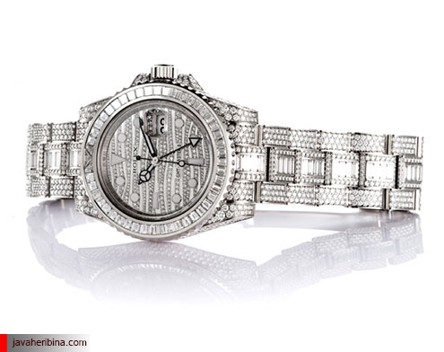 ساعت های الماس نشان مخصوص ثروتمندان