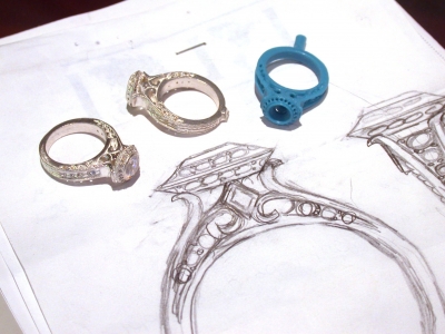 طراحی جواهرات چگونه انجام می شود؟