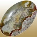 Crazy Lace Agate (عقیق نواردار رنگی)