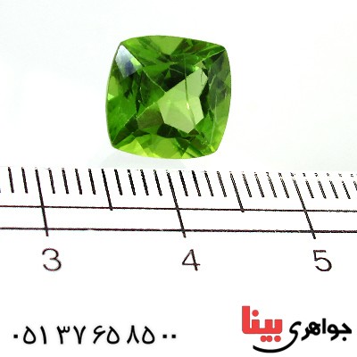 نگین انگشتر زبرجد خوشرنگ و شفاف _کد:11810