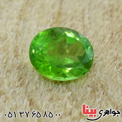 نگین انگشتر زبرجد شفاف و خوشرنگ _کد:11818