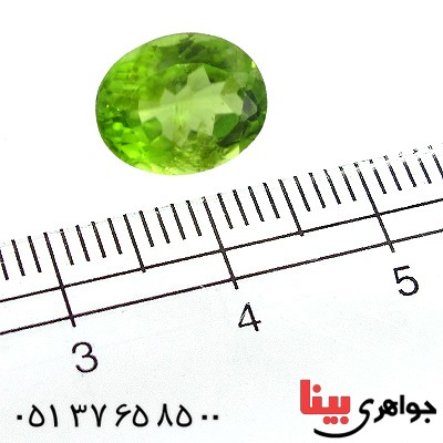 نگین انگشتر زبرجد شفاف و خوشرنگ _کد:11818