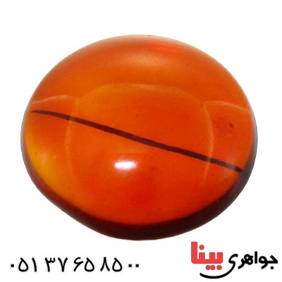 نگین انگشتر کهربا بولونی اصل خوشرنگ _کد:11832