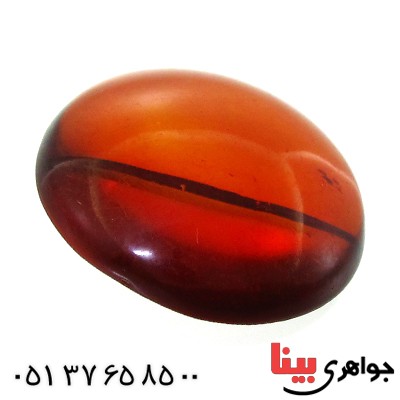 نگین انگشتر کهربا بولونی اصل خوشرنگ _کد:11832