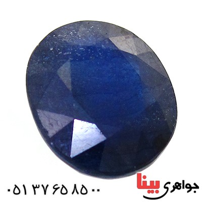 نگین انگشتر یاقوت کبود خوشرنگ و زیبا _کد:11875