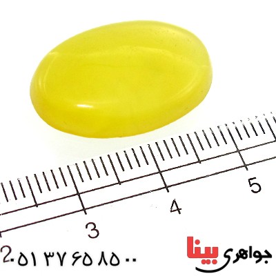 نگین انگشتر عقیق شرف الشمس درشت بیضی _کد:11878