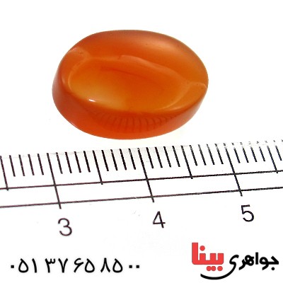 نگین انگشتر عقیق یمنی درشت بیضی _کد:11881