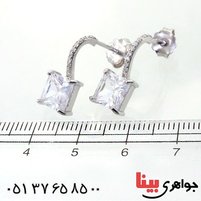 گوشواره نقره زنانه مدل مهتا _کد:11921