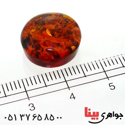 نگین انگشتر کهربا بولونی اصل خوشرنگ و بی نظیر _کد:11923