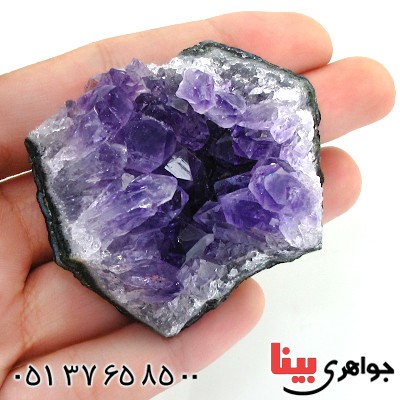سنگ آمتیست برزیلی درشت مخصوص سنگ درمانی _کد:11949