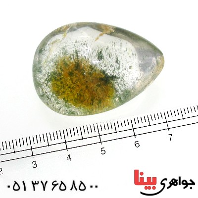 نگین انگشتر در منظره ای درشت با طرح بوته _کد:11962