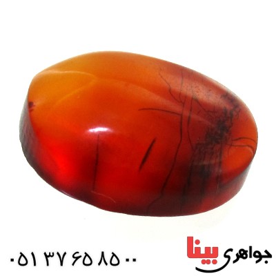 نگین انگشتر کهربا بولونی اصل درشت و خوش نقش _کد:11967