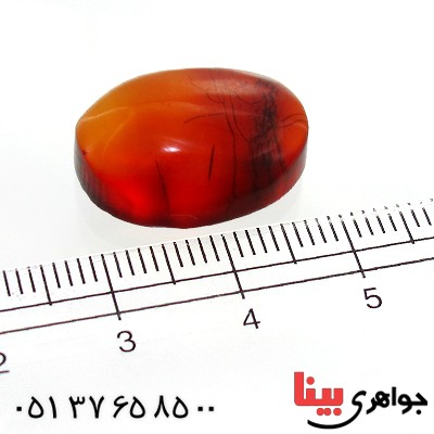 نگین انگشتر کهربا بولونی اصل درشت و خوش نقش _کد:11967