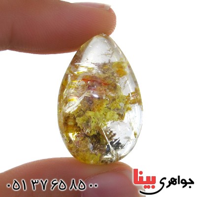 نگین انگشتر در منظره ای درشت با طرح خزان _کد:11972