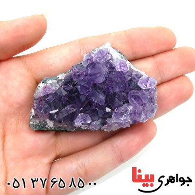 سنگ آمتیست برزیلی درشت مخصوص سنگ درمانی _کد:12065