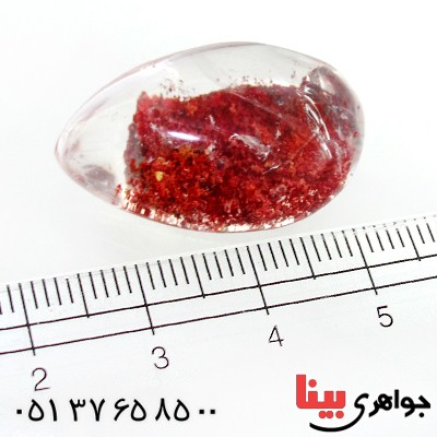 نگین انگشتر در منظره ای درشت با طرح طبیعت _کد:12096