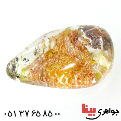 نگین انگشتر در منظره ای درشت طرح درخت خزان _کد:12106