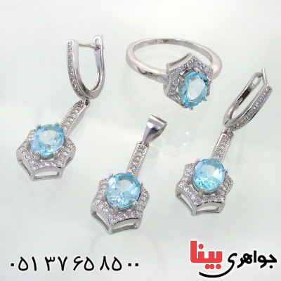 سرویس توپاز زنانه خوشرنگ مدل شاهدخت _کد:12176