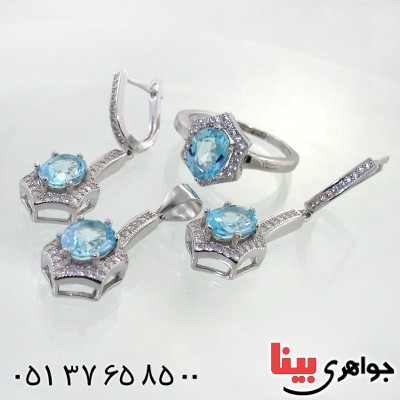 سرویس توپاز زنانه خوشرنگ مدل شاهدخت _کد:12176