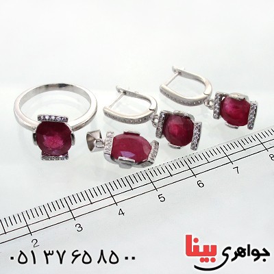سرویس یاقوت سرخ زنانه مدل کتایون _کد:12182