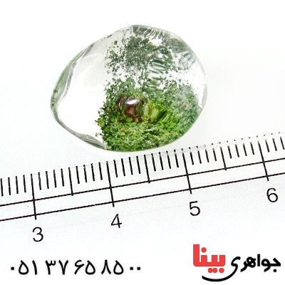 نگین انگشتر در منظره ای درشت با طرح کیهان _کد:12184