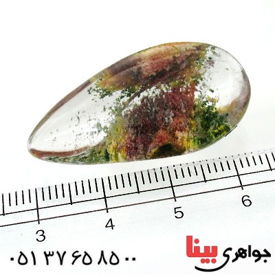 نگین انگشتر در منظره ای درشت با طرح سه رنگ _کد:12202