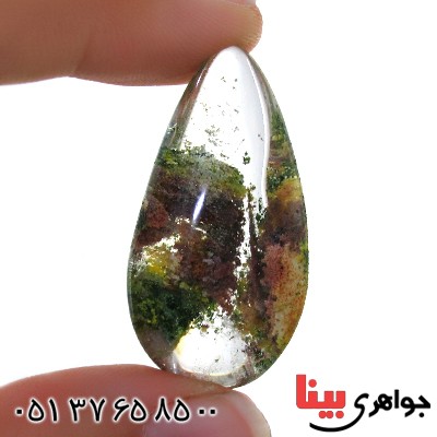 نگین انگشتر در منظره ای درشت با طرح سه رنگ _کد:12202