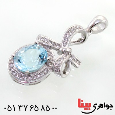 گردنبند توپاز زنانه خوشرنگ مدل شادان _کد:12215