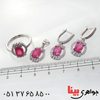 سرویس یاقوت سرخ زنانه مدل گیتا _کد:12216