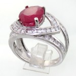 زنانه درشت رودیوم لوکس مدل چشم _کد:12236