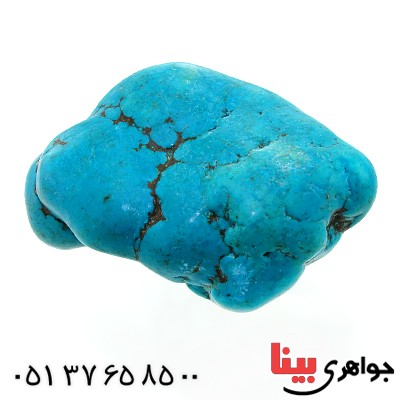 سنگ فیروزه تبتی درشت سنگ درمانی _کد:12256