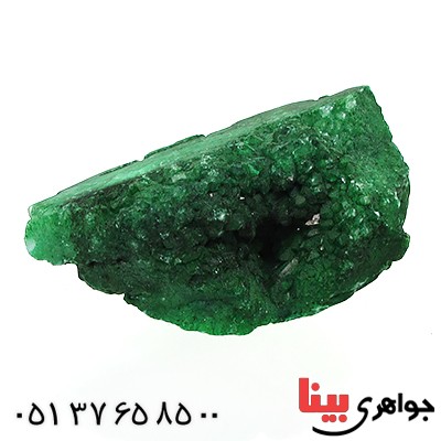 سنگ کریستال جیود سبز درشت سنگ درمانی _کد:12266