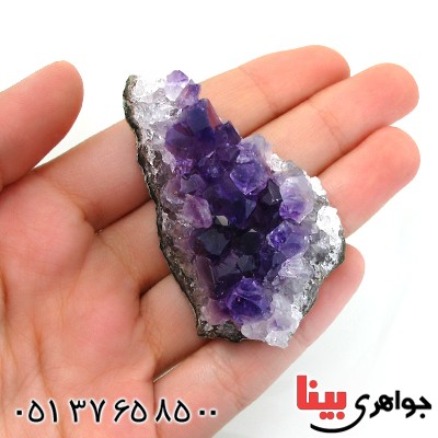 سنگ آمتیست برزیلی درشت مخصوص سنگ درمانی _کد:12308