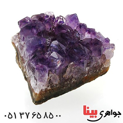 سنگ آمتیست برزیلی درشت و خوشرنگ سنگ درمانی _کد:12328