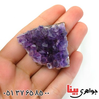 سنگ آمتیست برزیلی درشت و خوشرنگ سنگ درمانی _کد:12328