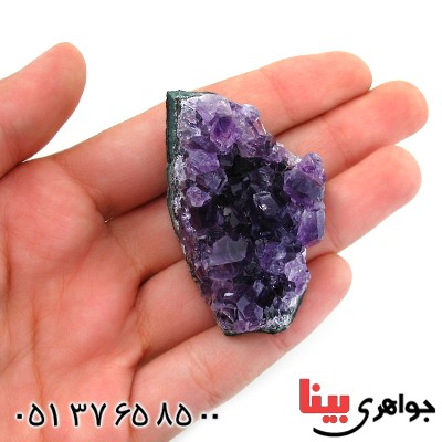 سنگ آمتیست برزیلی درشت و خوشرنگ سنگ درمانی _کد:12346