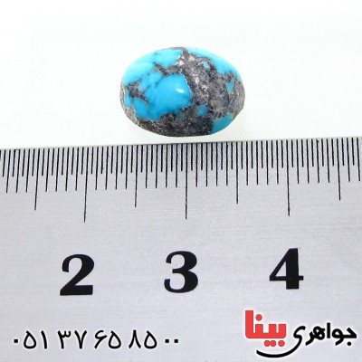نگین انگشتر فیروزه نیشابوری شجری خوش نقش و زیبا _کد:12354